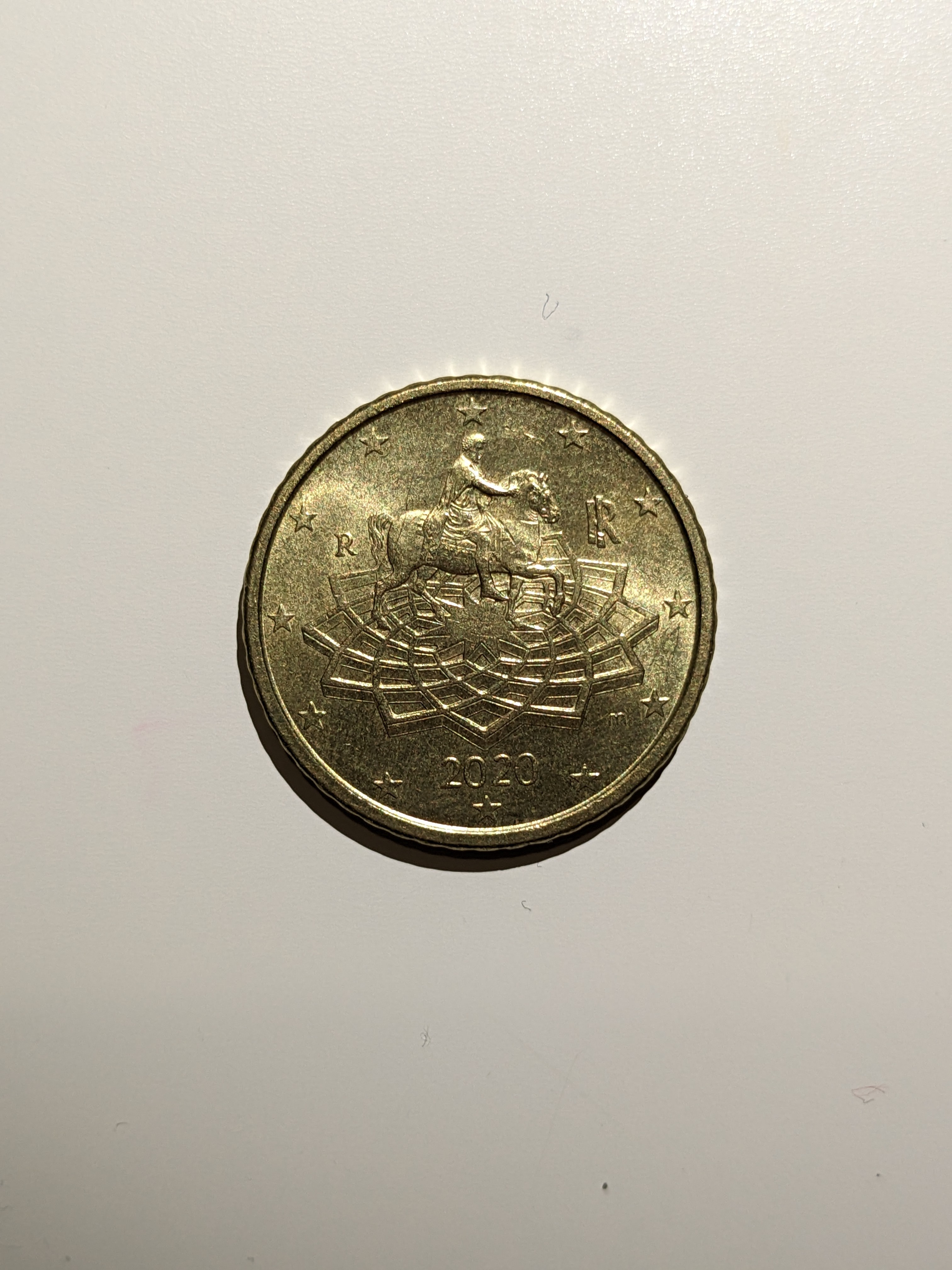 Euro Italiano Anverso 50c